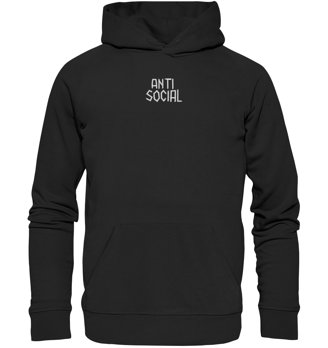 AntiSocial - Organic Basic Hoodie - RAPART