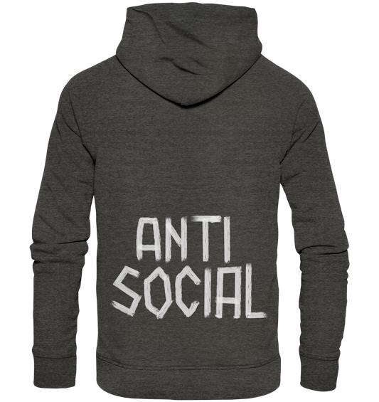 AntiSocial - Organic Basic Hoodie - RAPART