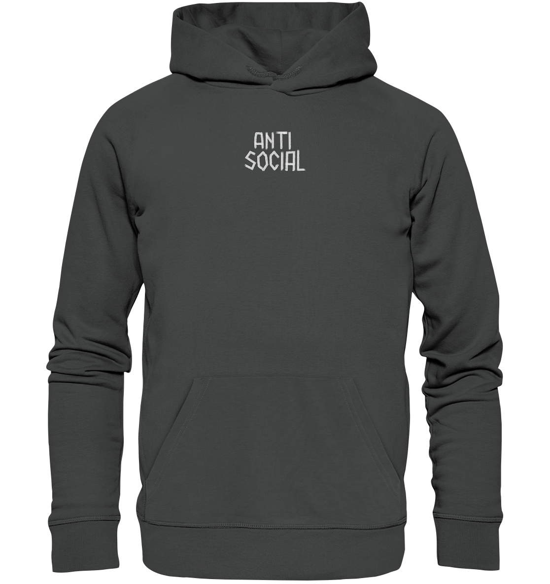 AntiSocial - Organic Basic Hoodie - RAPART