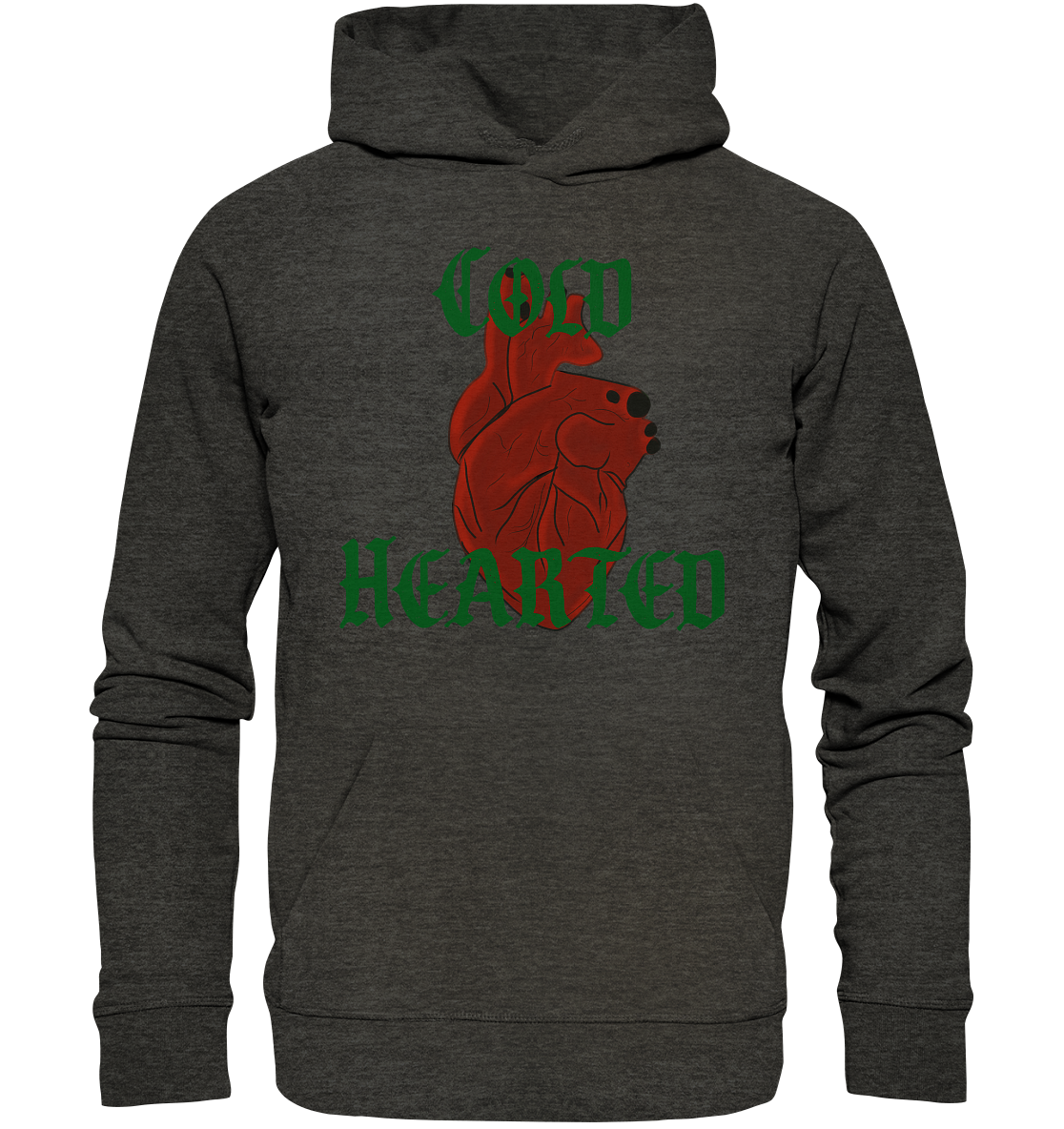Cold-Hearted - Organic Hoodie