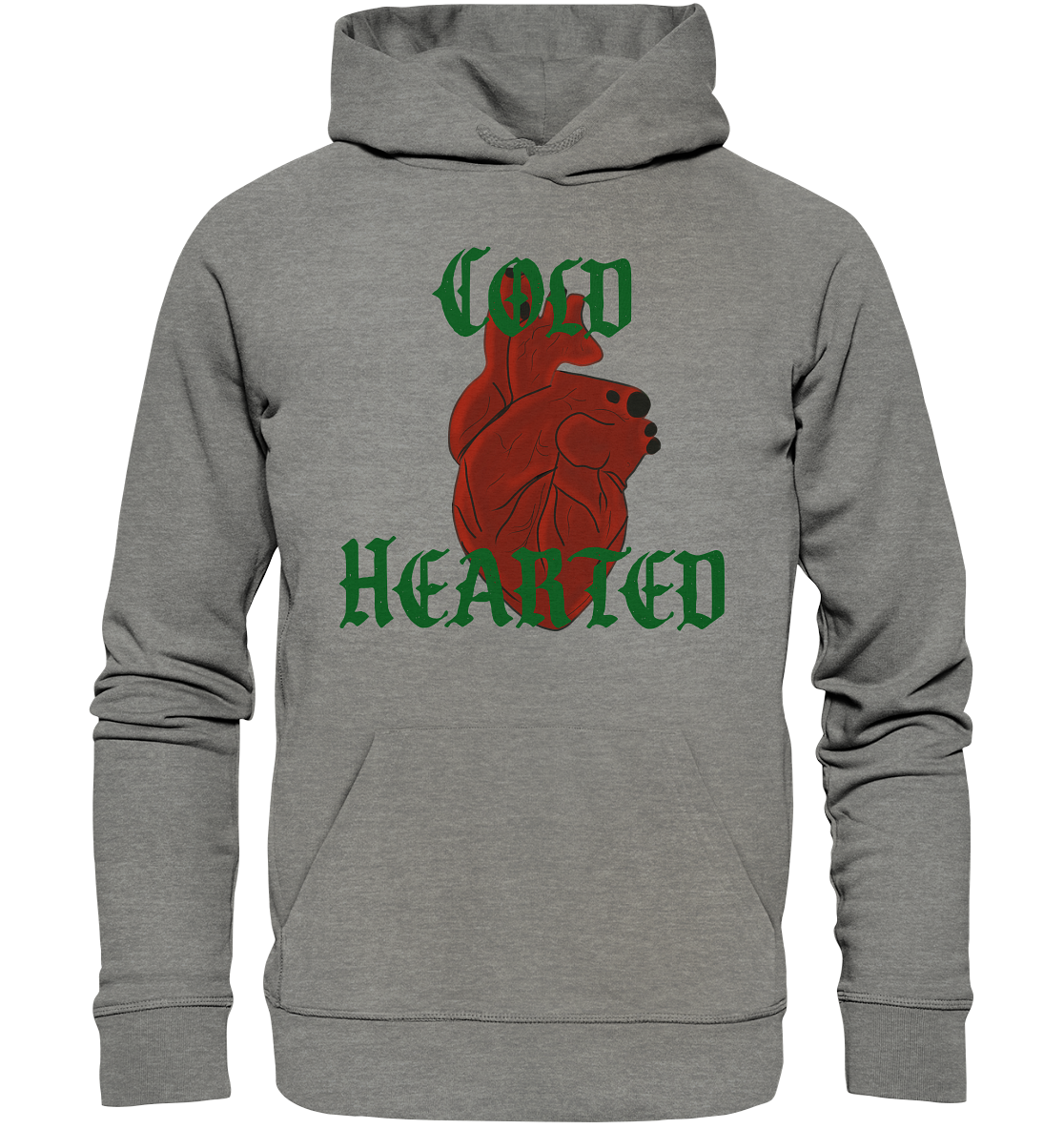 Cold-Hearted - Organic Hoodie
