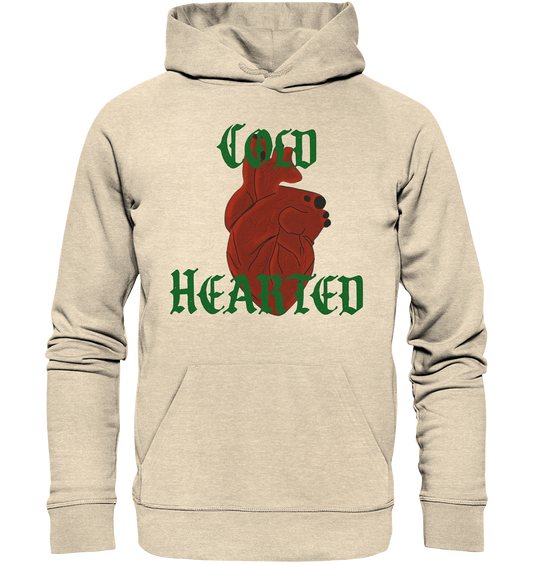 Cold-Hearted - Organic Hoodie
