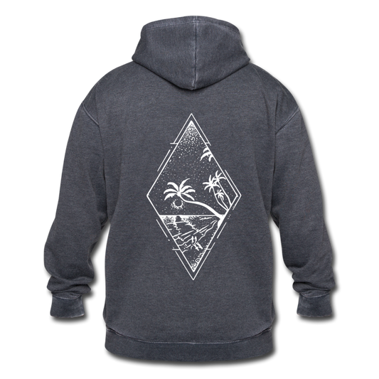 LeftOverLife - Merch - Vintage Hoodie Standard - Vintage Navy